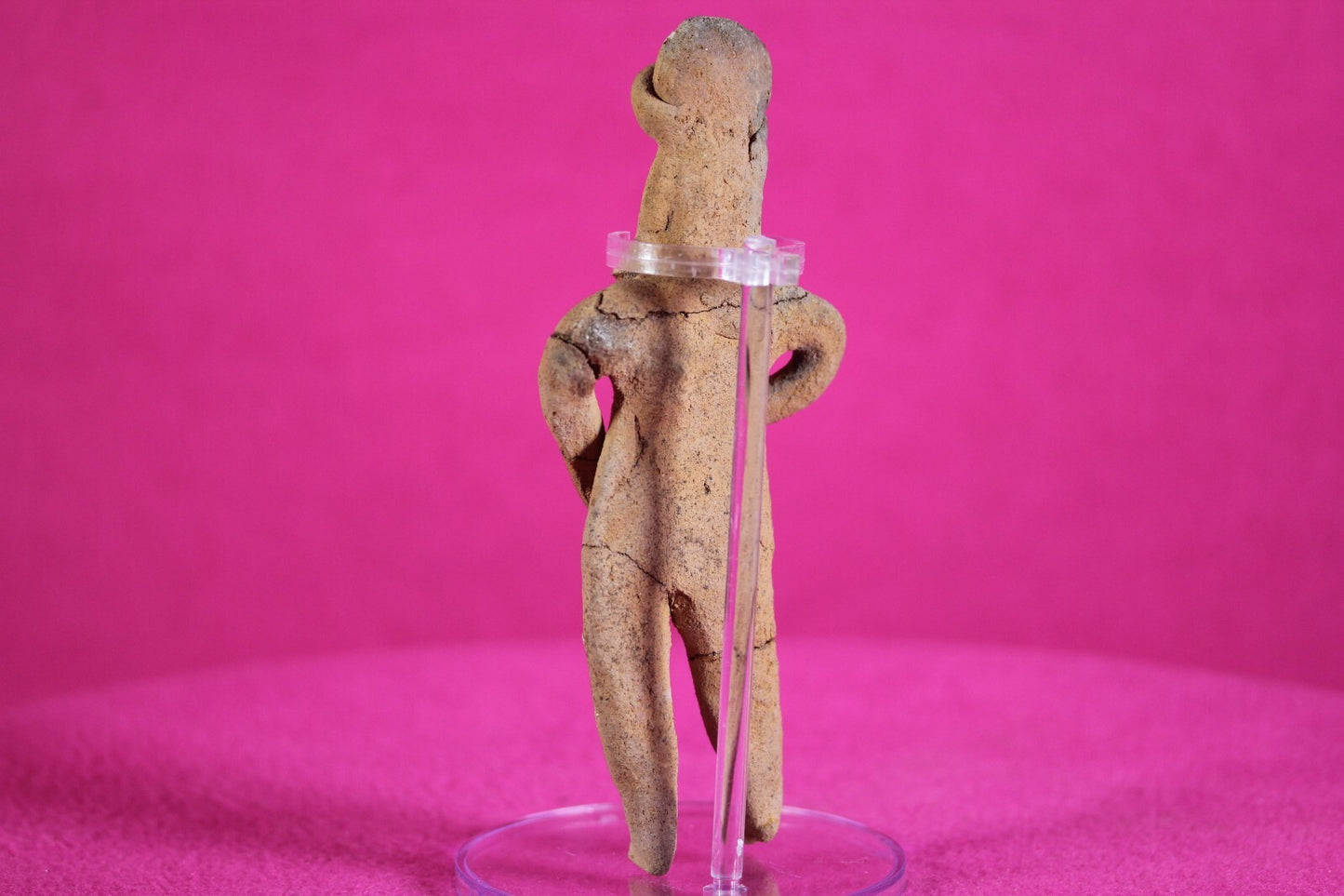 Pre Columbian Artifact Authentic Tomb Figure Colima Ex Arte Primitivo COA T74