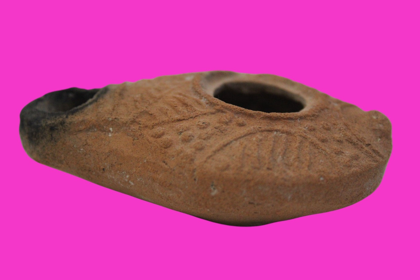 Ancient Holy Land Oil Lamp Artifact From Jesus Christ Home Land 100-500AD COA 51