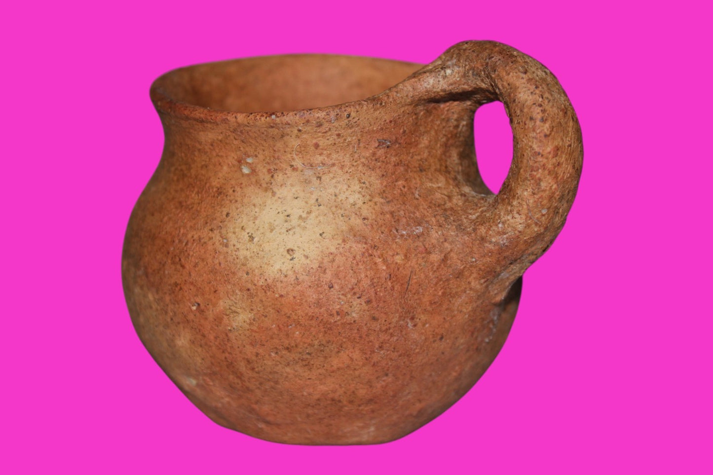 Holy Land Artifact Ancient 4000 Year Old Cup Time of Abraham 2000 BC COA J119