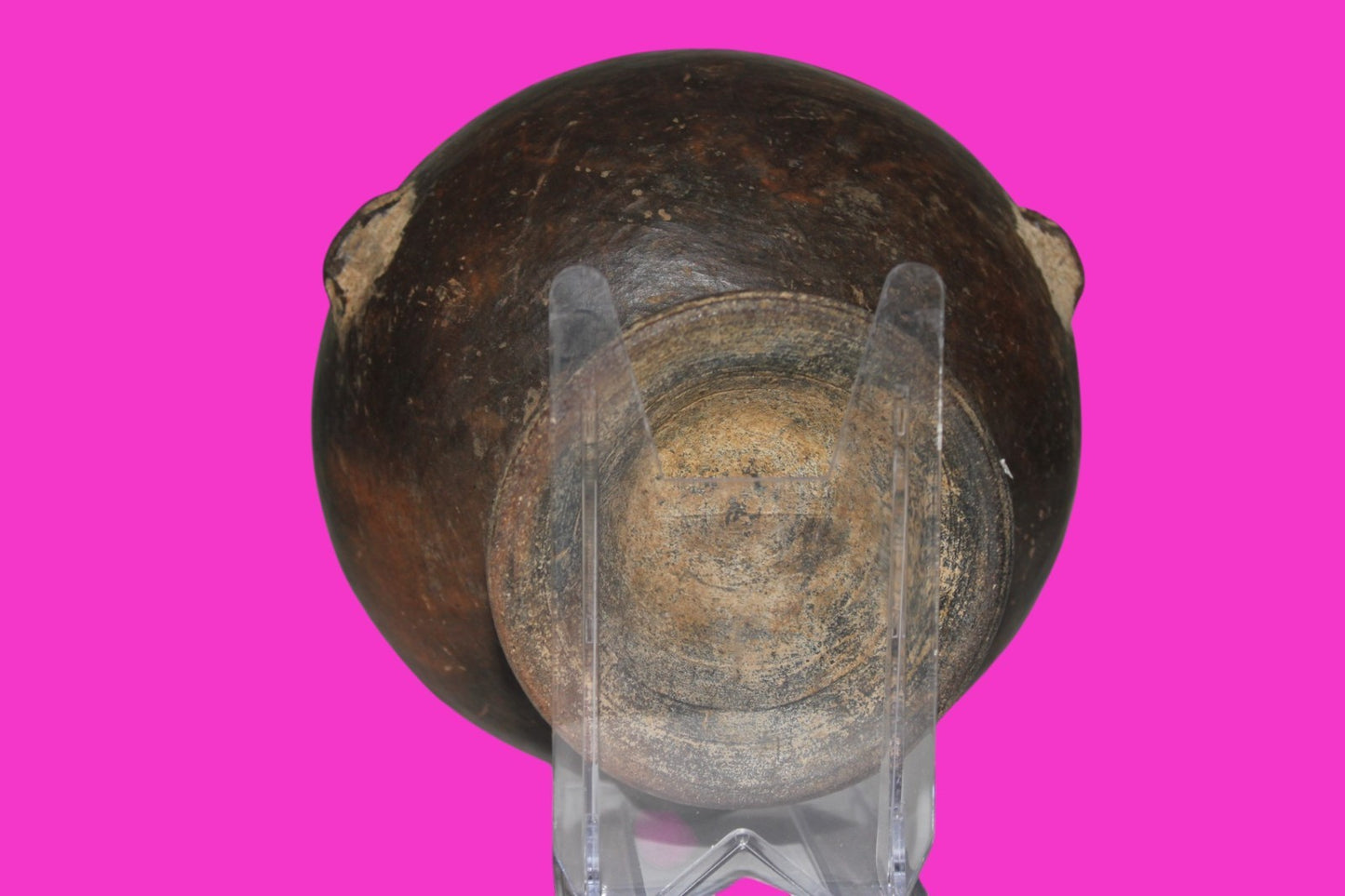 Authentic Pre Columbian Artifact Pedestal Bowl Calima Colombia 750 AD COA J63