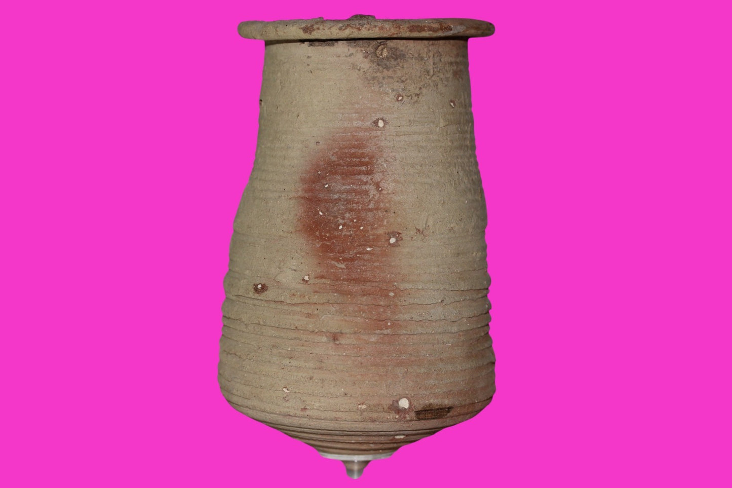 Ancient Holy Land Artifact Large Beaker Found in Israel 400 BC-600 AD COA J128