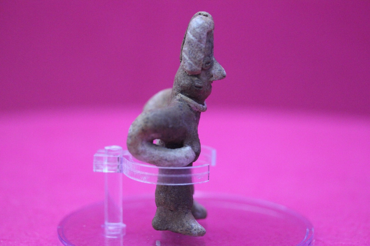 Authentic Pre Columbian Artifact Rare Grandma Tomb Figure Colima Mexico  COA 152