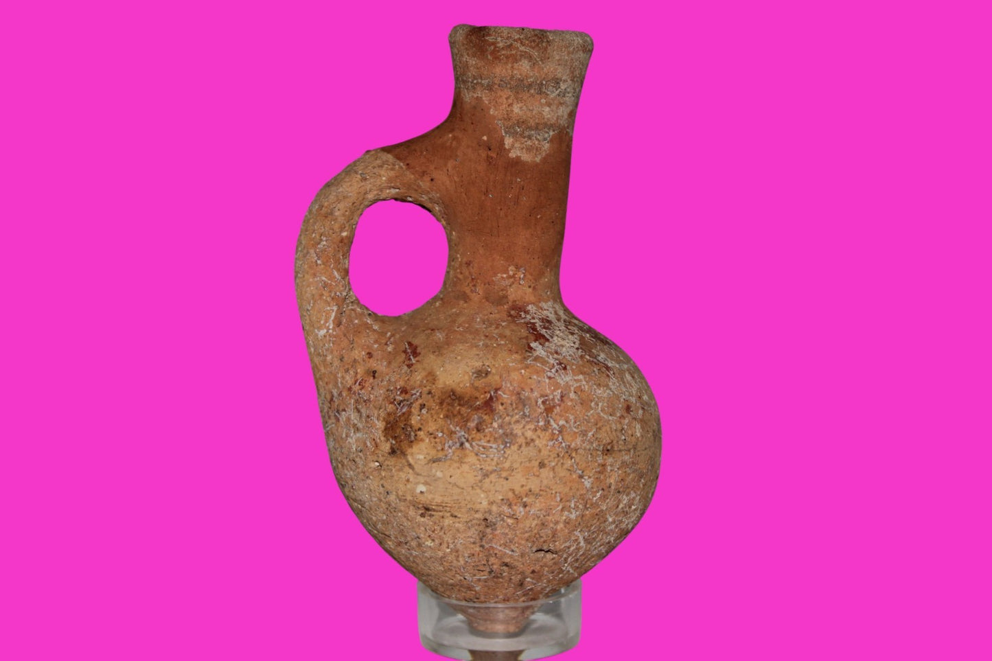 Ancient Holy Land Artifact King David Jugglet Land of Jesus Christ 1000 BC COA 7