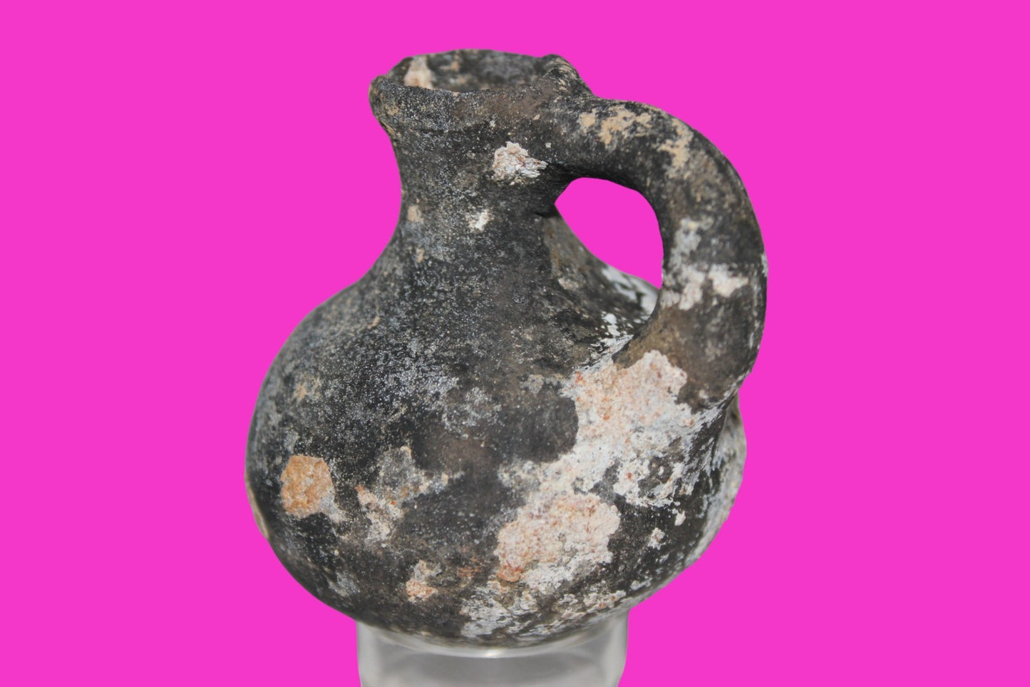 Ancient Holy Land Artifact King David Mini Jugglet Christ Home Land 1000BC COA 1