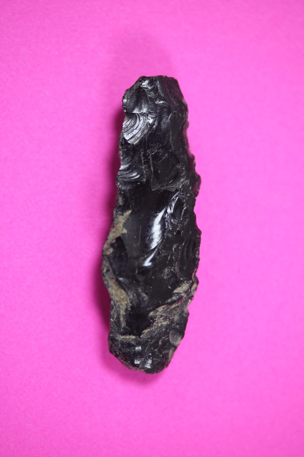 Authentic Pre Columbian Artifact Aztec Arrowhead Battle of Mexico City COA 52