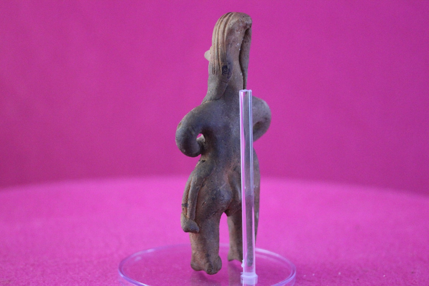 Pre Columbian Artifact Authentic Pretty Lady Tomb Figure Colima Mexico COA 196