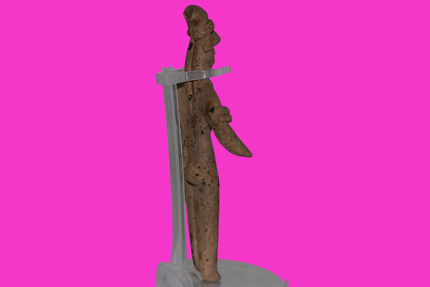 Pre Columbian Artifact 6 inch Female Tomb Figure Colima Mexico 100 BC COA 259