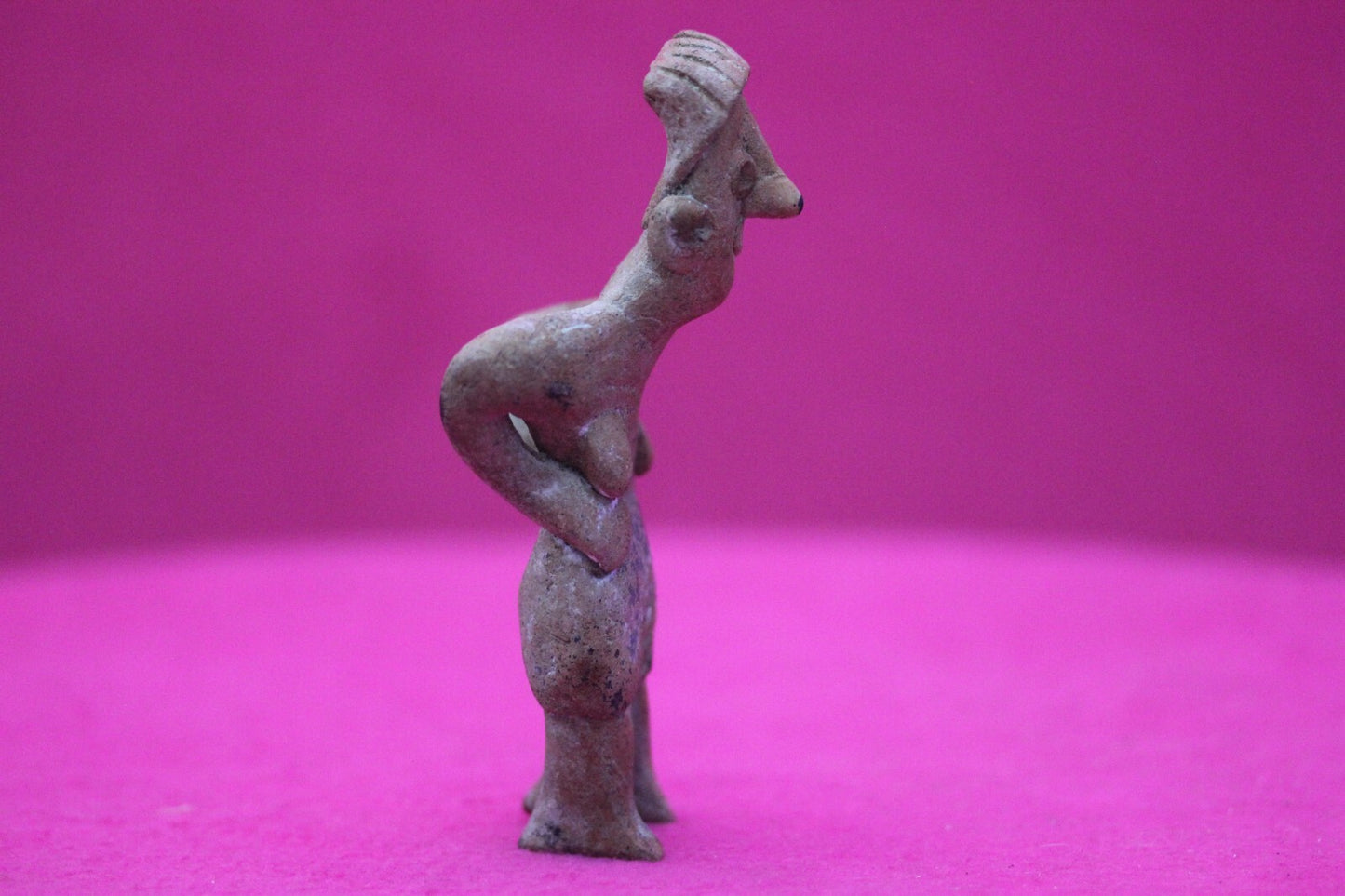 Authentic Pre Columbian Artifact Rare Grandma Tomb Figure Colima Mexico COA 153