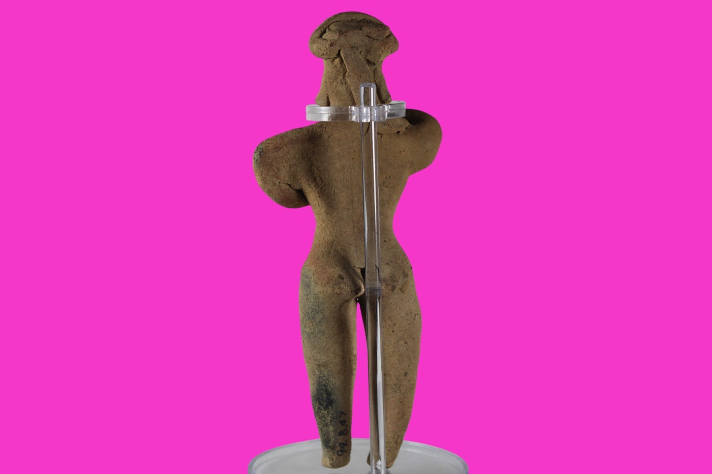 Pre Columbian Artifact 7 Inch Tall Shaft Tomb Figure Colima Mexico 100BC COA 283