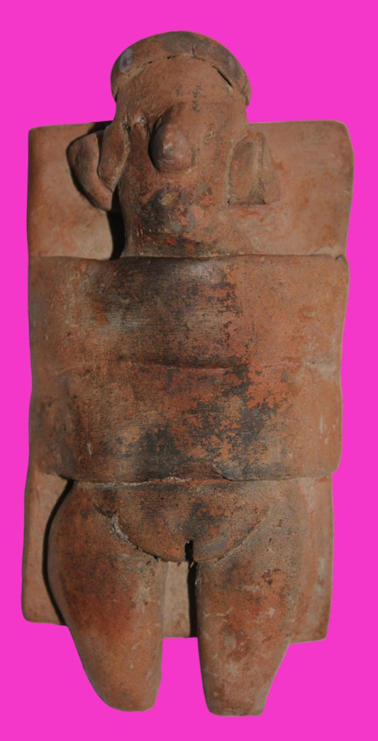 Pre Columbian Artifact Authentic Tomb Burial Figure Colima Mexico 100 BC COA 229