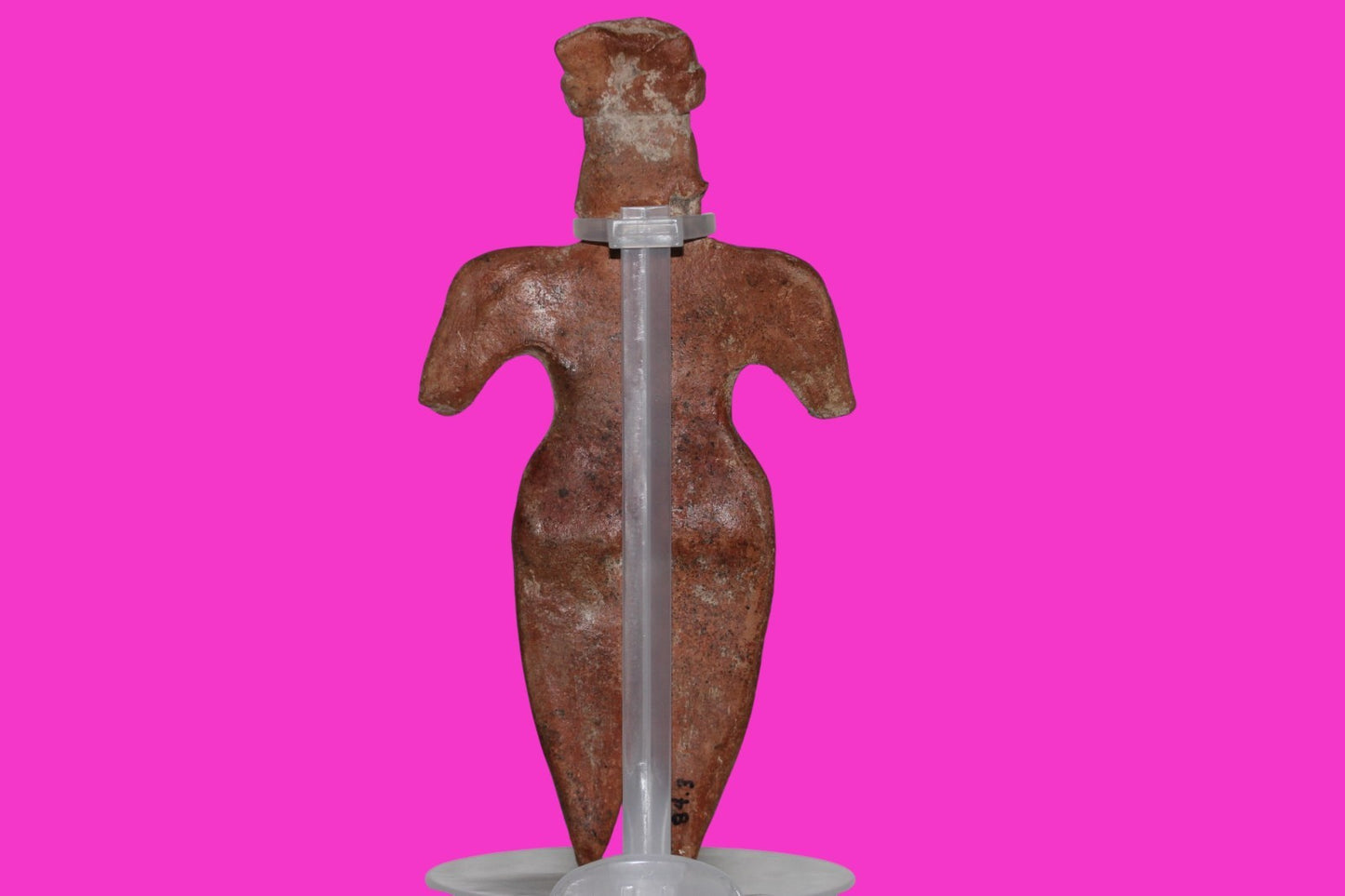 Pre Columbian Artifact 7 Inch Female Tomb Figure Colima Mexico 100 BC COA 244