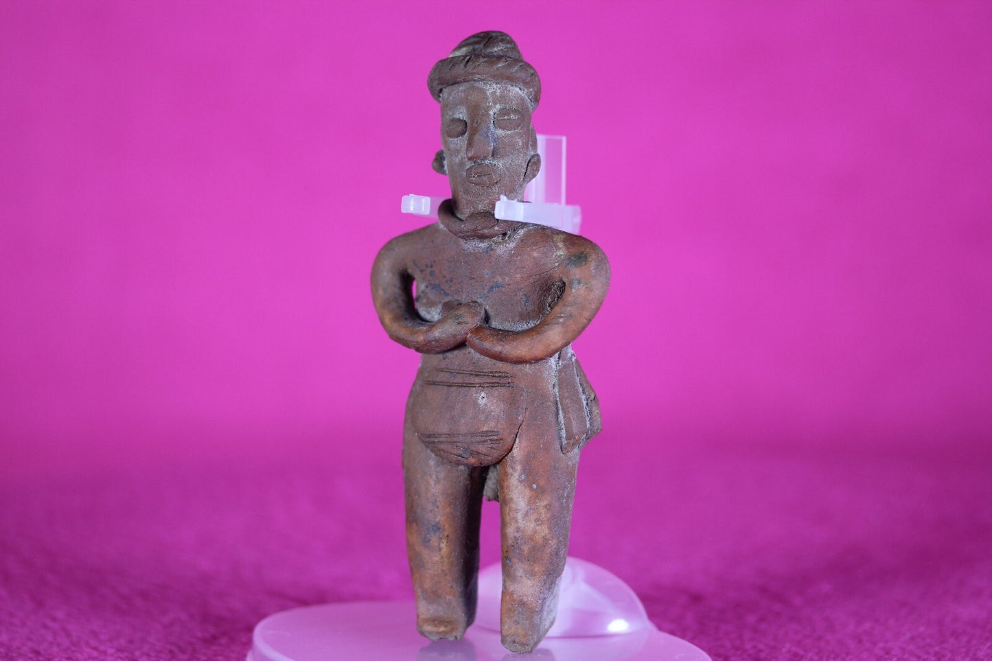 Pre Columbian Artifact Colima Figure Mexico 300BC-300AD Certified COA J76