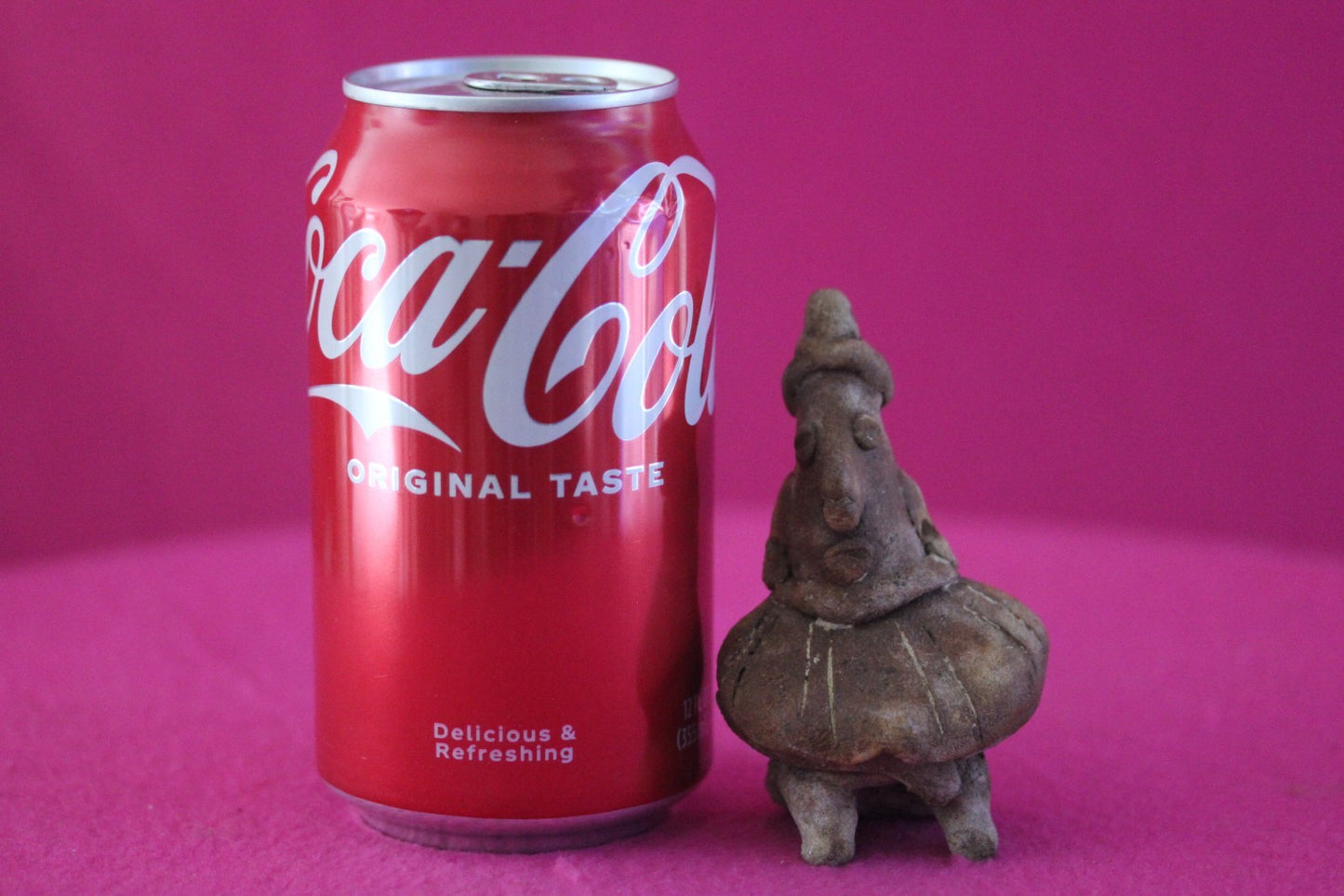 Authentic Pre Columbian Artifact Rare Skirted Tomb Figure Colima Mexico COA 181