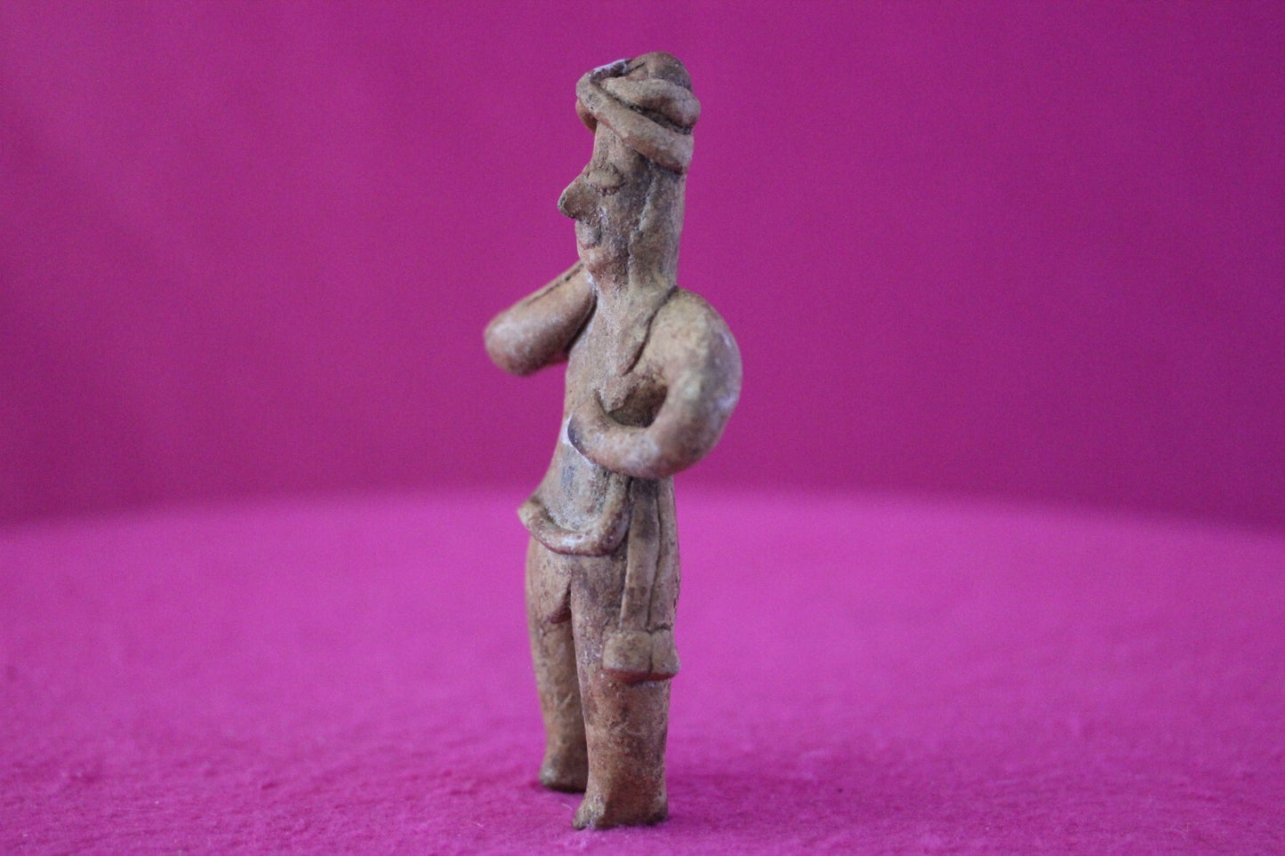 Authentic Pre Columbian Artifact Tomb Figure Colima Mexico 100 BC-250 AD COA 175
