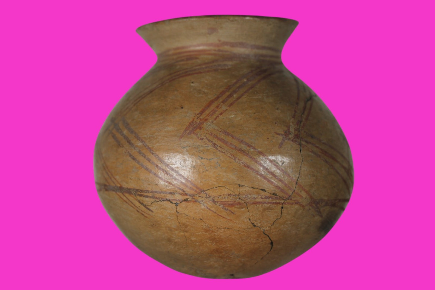 Pre Columbian Authentic Artifact Michoacan Large Olla Mexico 100 - 400BC COA J36