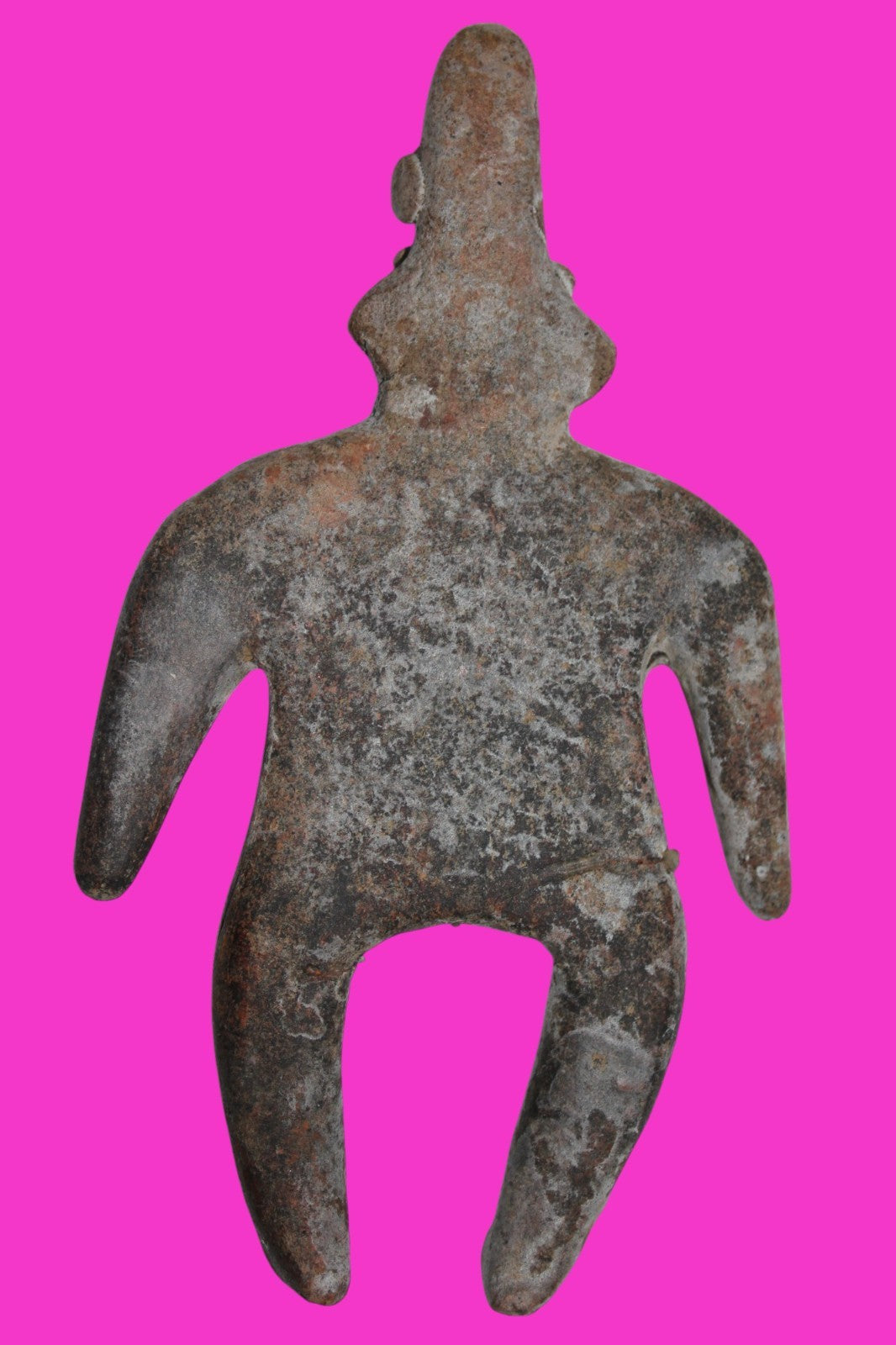 Authentic Pre Columbian Artifact Male Archaic Tomb Figure Colima Mexico COA 19