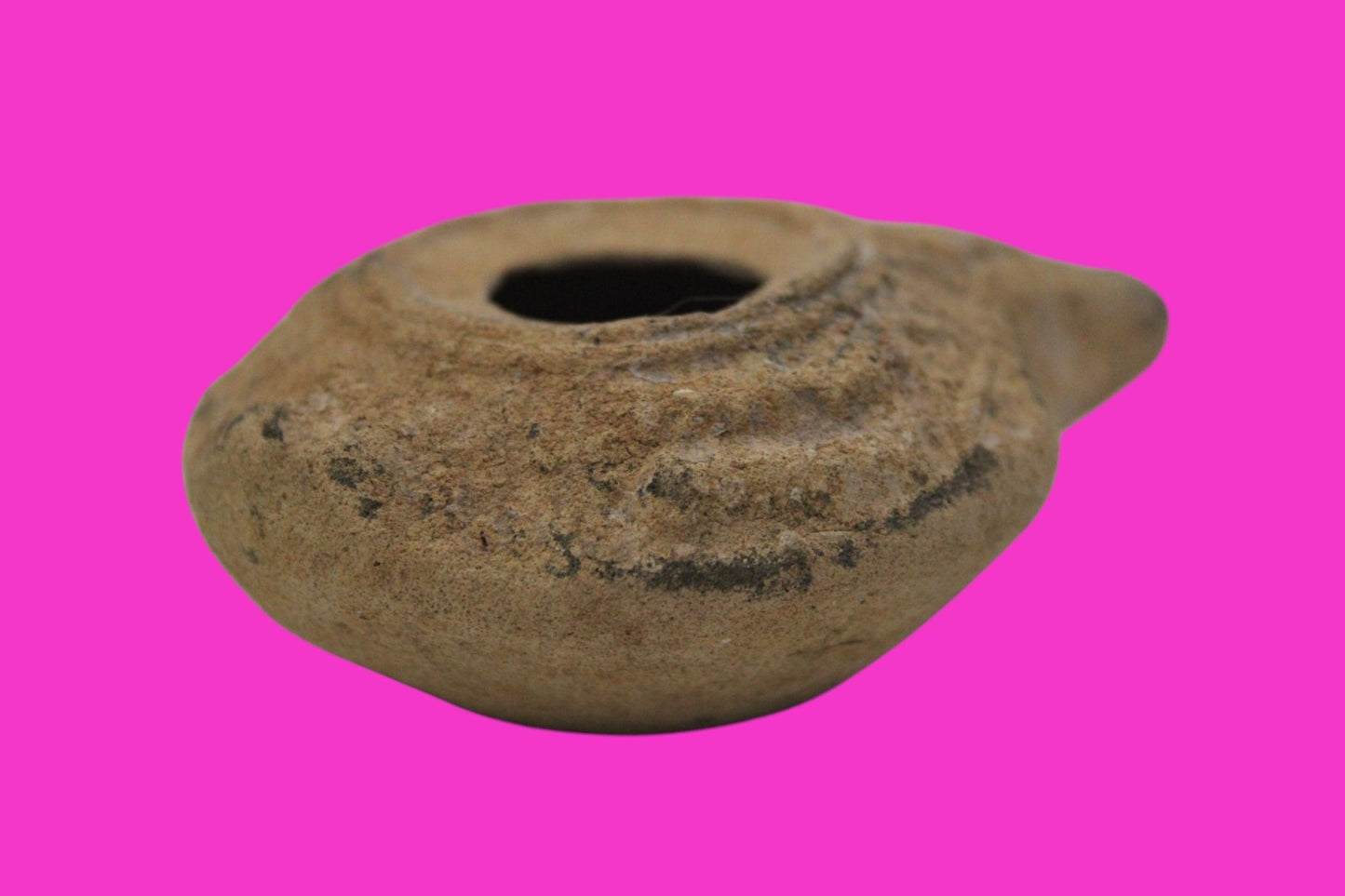 Ancient Holy Land Oil Lamp Artifact From Jesus Christ Home Land 100-500AD COA 52