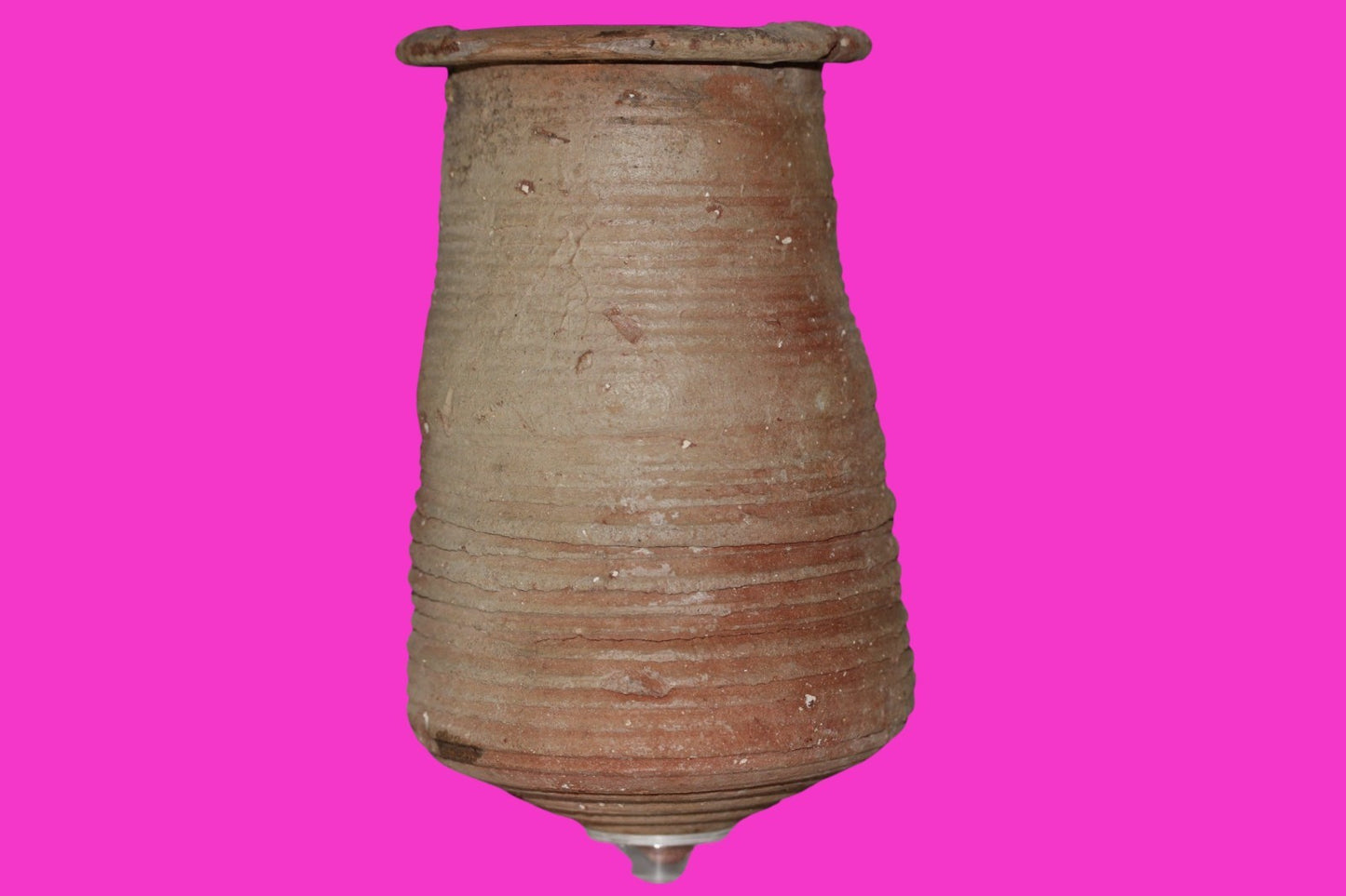 Ancient Holy Land Artifact Large Beaker Found in Israel 400 BC-600 AD COA J128