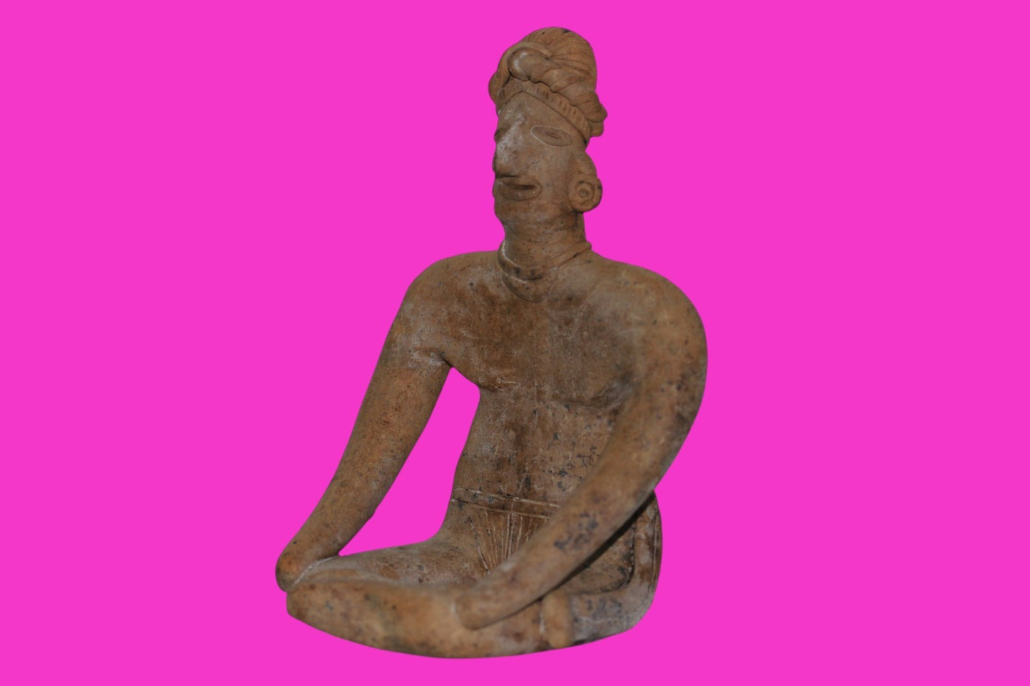 Pre Columbian Museum Quality Artifact Large Tomb Figure Colima Mexico COA 214