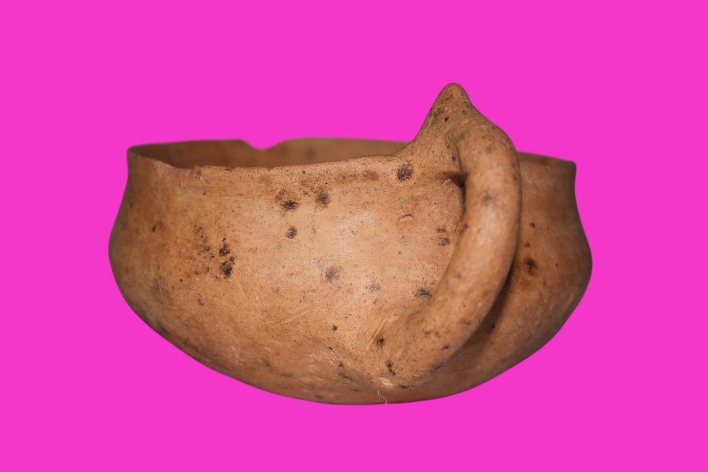 Ancient Holy Land Artifact 4000 Year Old Cup Time of Abraham 2000 BC COA J116