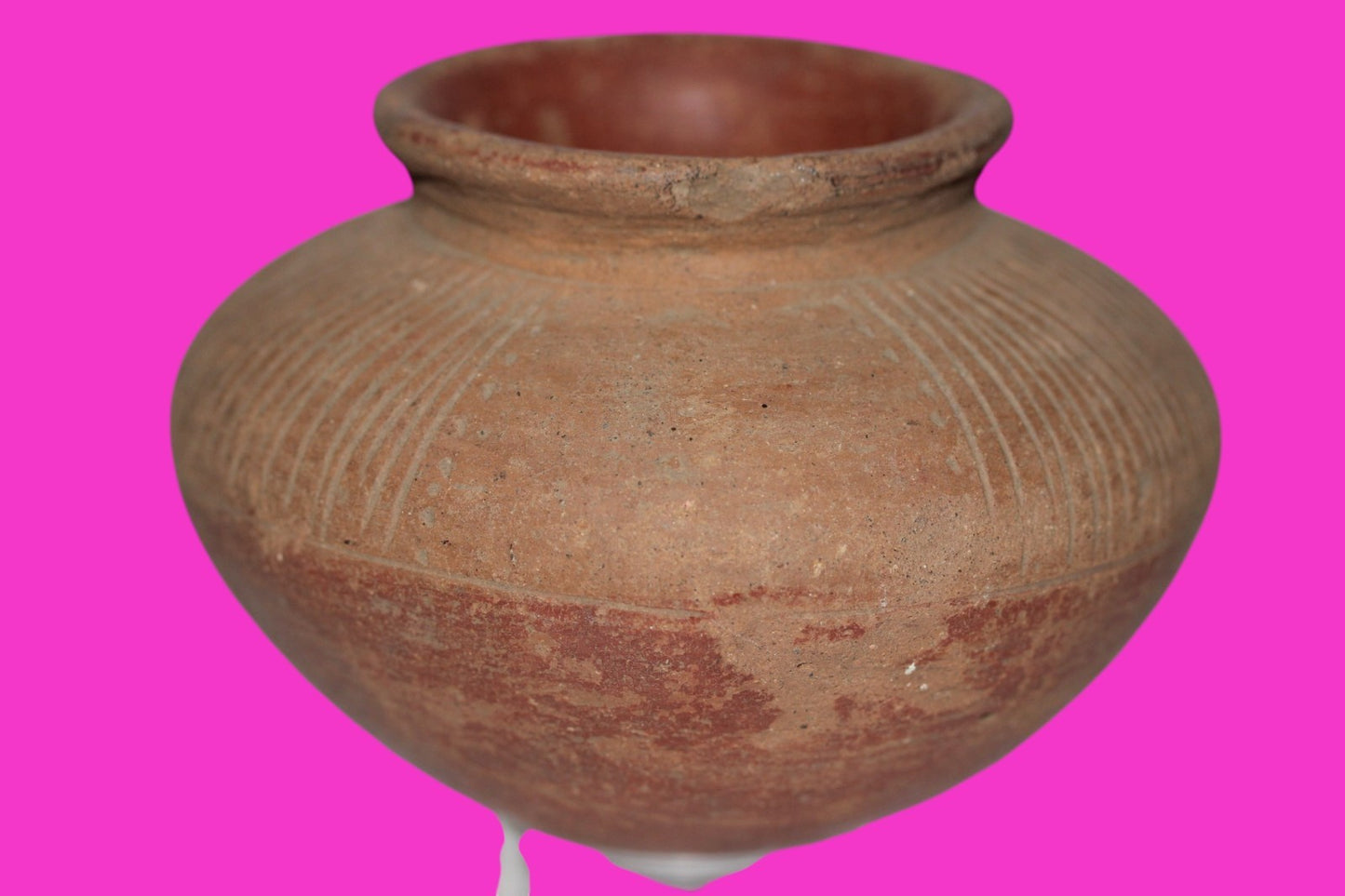 Pre Columbian Artifact Authentic Small Olla Colima Mexico 200 BC-200 AD COA J101
