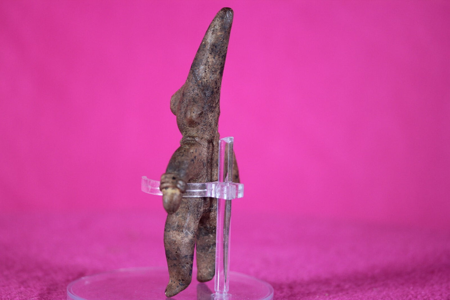 Authentic Pre Columbian Artifact Girl Figure Colima Mexico 100 BC-250 AD COA 138