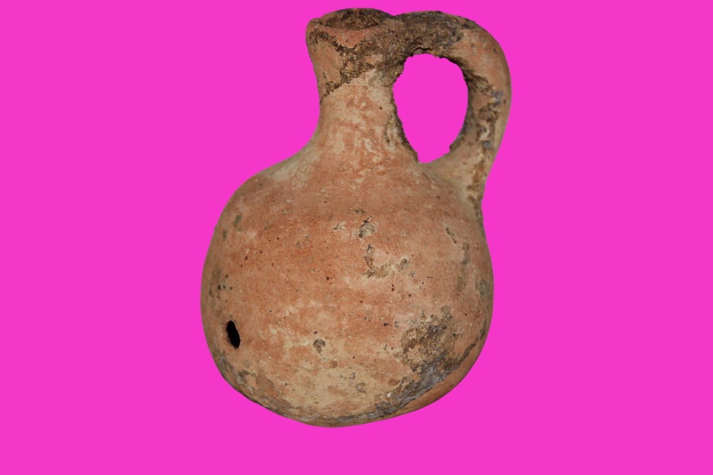 Ancient Holy Land Artifact King David Jug Land of Jesus Christ 1000 BC COA 17