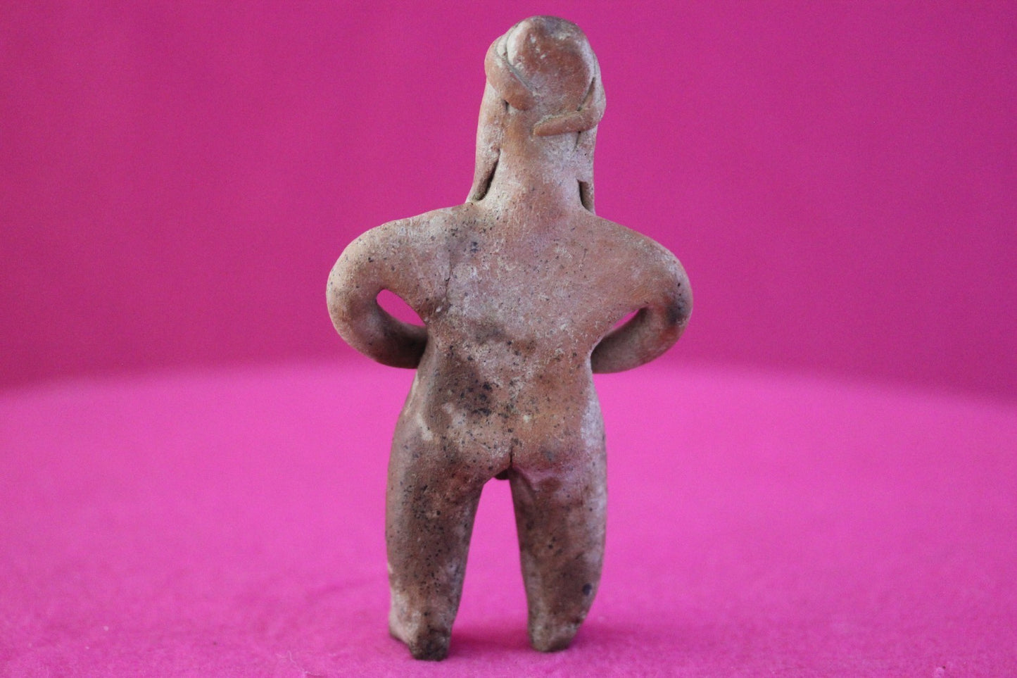 Authentic Pre Columbian Artifact Pretty Lady Tomb Figure Colima Mexico COA 197