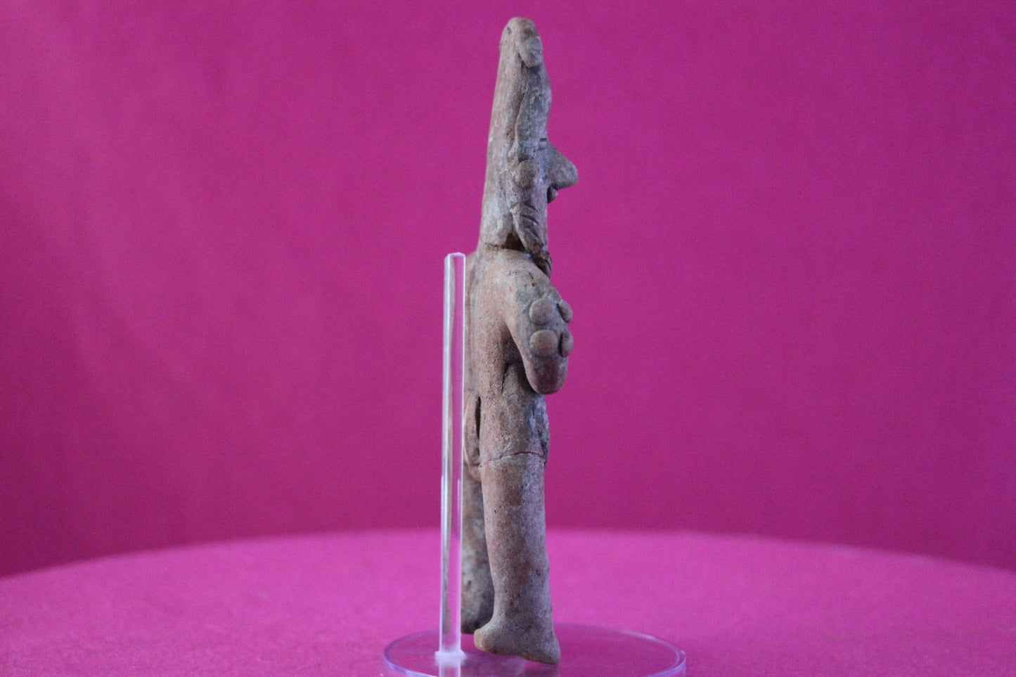 Authentic Pre Columbian Artifact Female Shaman Tomb Figure Colima Mexico COA 199