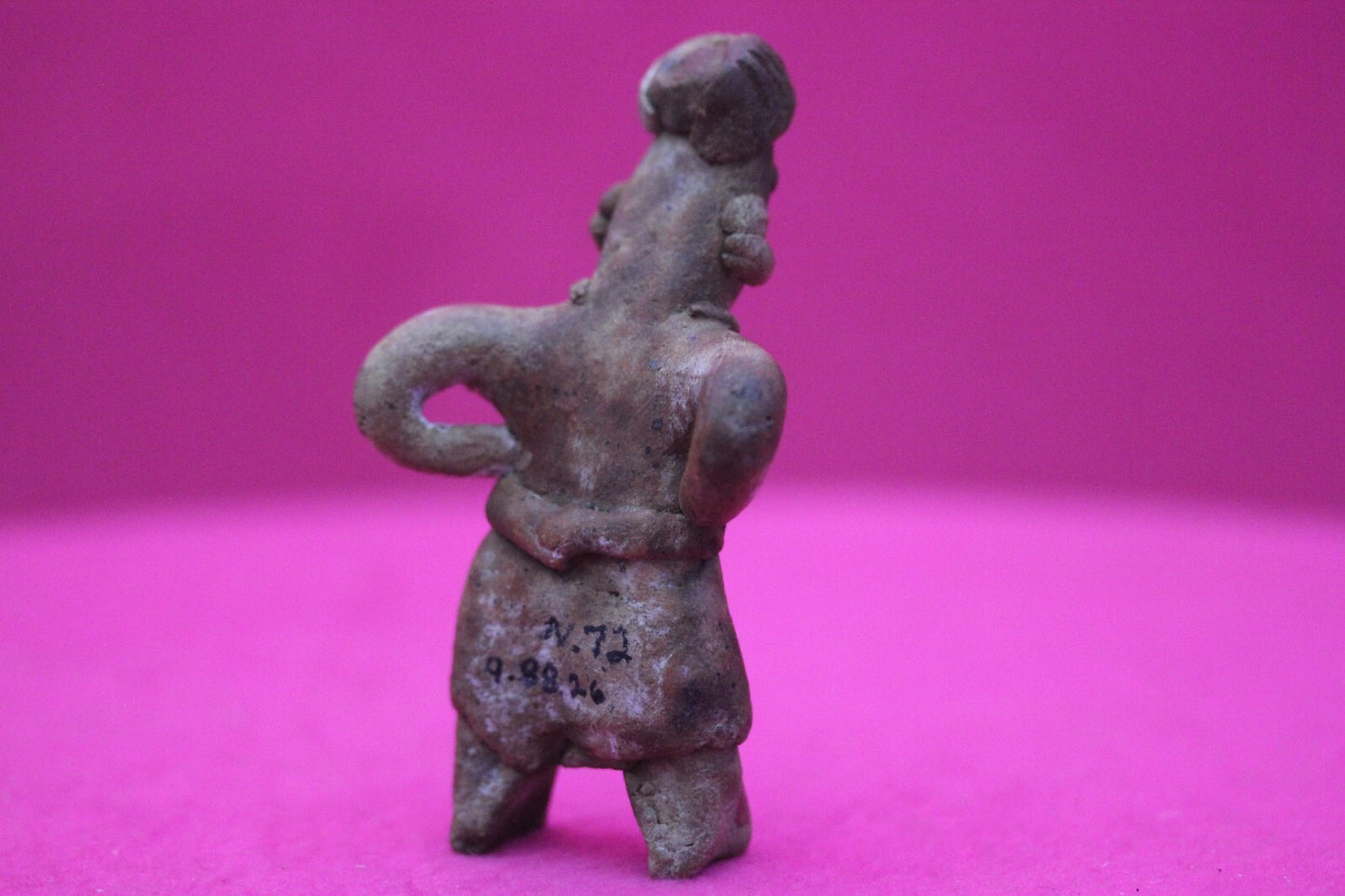 Authentic Pre Columbian Artifact Rare Grandma Tomb Figure Colima Mexico  COA 154