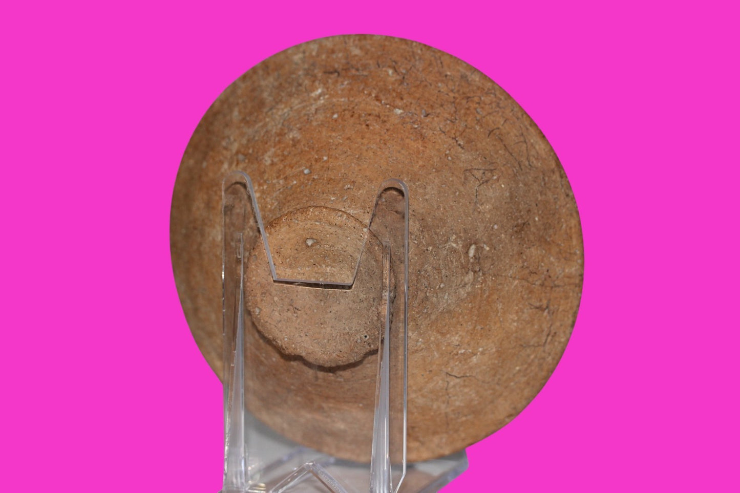 Holy Land Artifact Authentic 4000 Year Old Bowl Time of Abraham 2000 BC COA J125