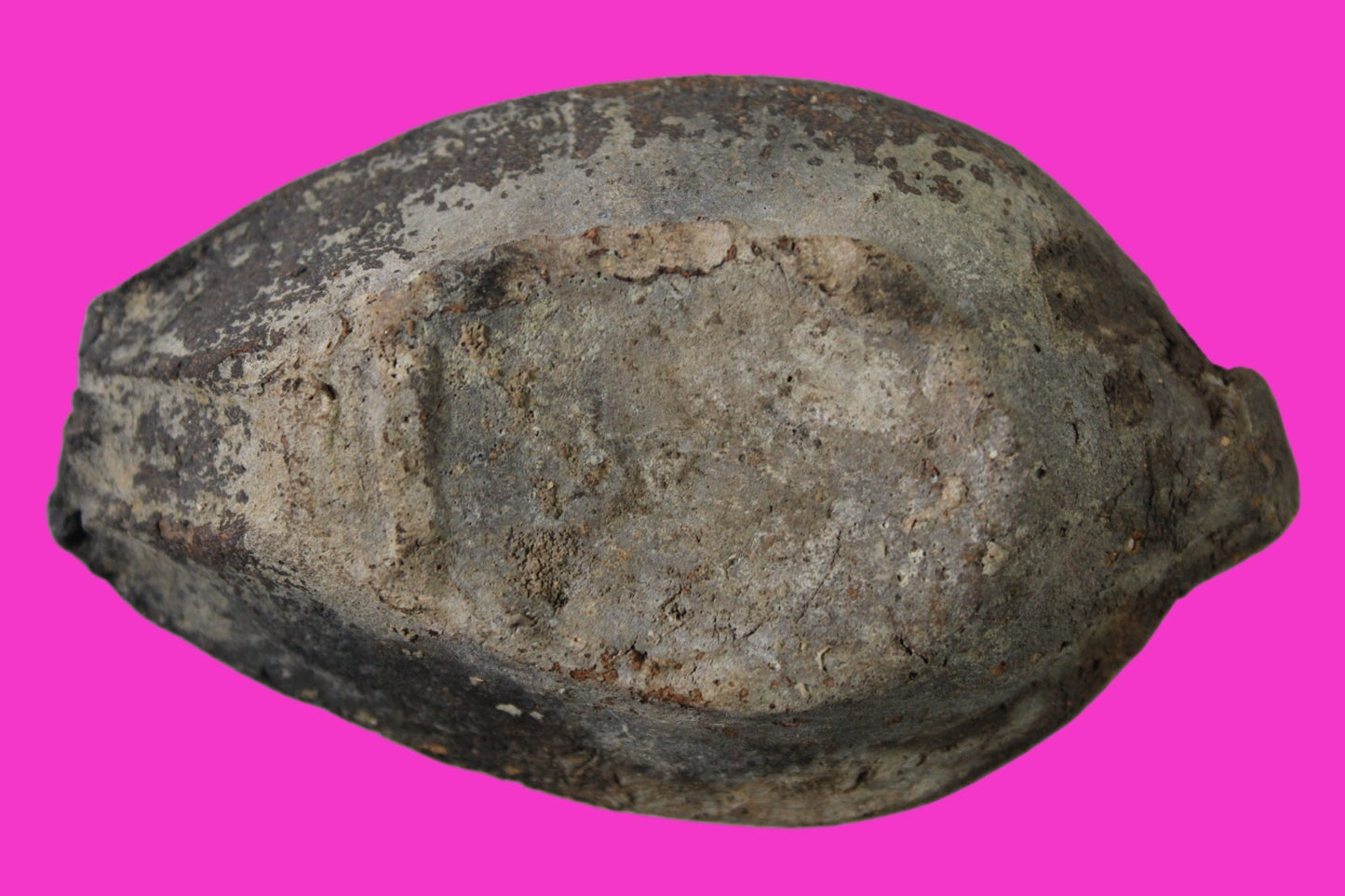 Oil Lamp Holy Land Ancient Artifact Jesus Christ Home Israel 300-600 AD COA 121