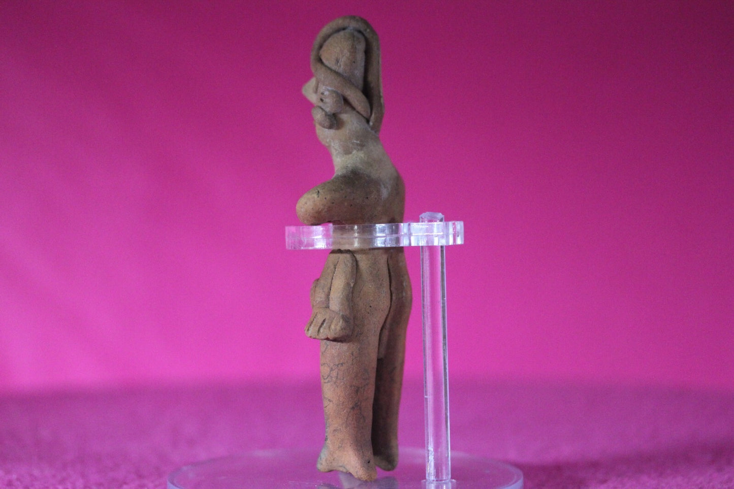 Authentic Pre Columbian Artifact Tomb Figure Colima Mexico 100 BC-250 AD COA 129