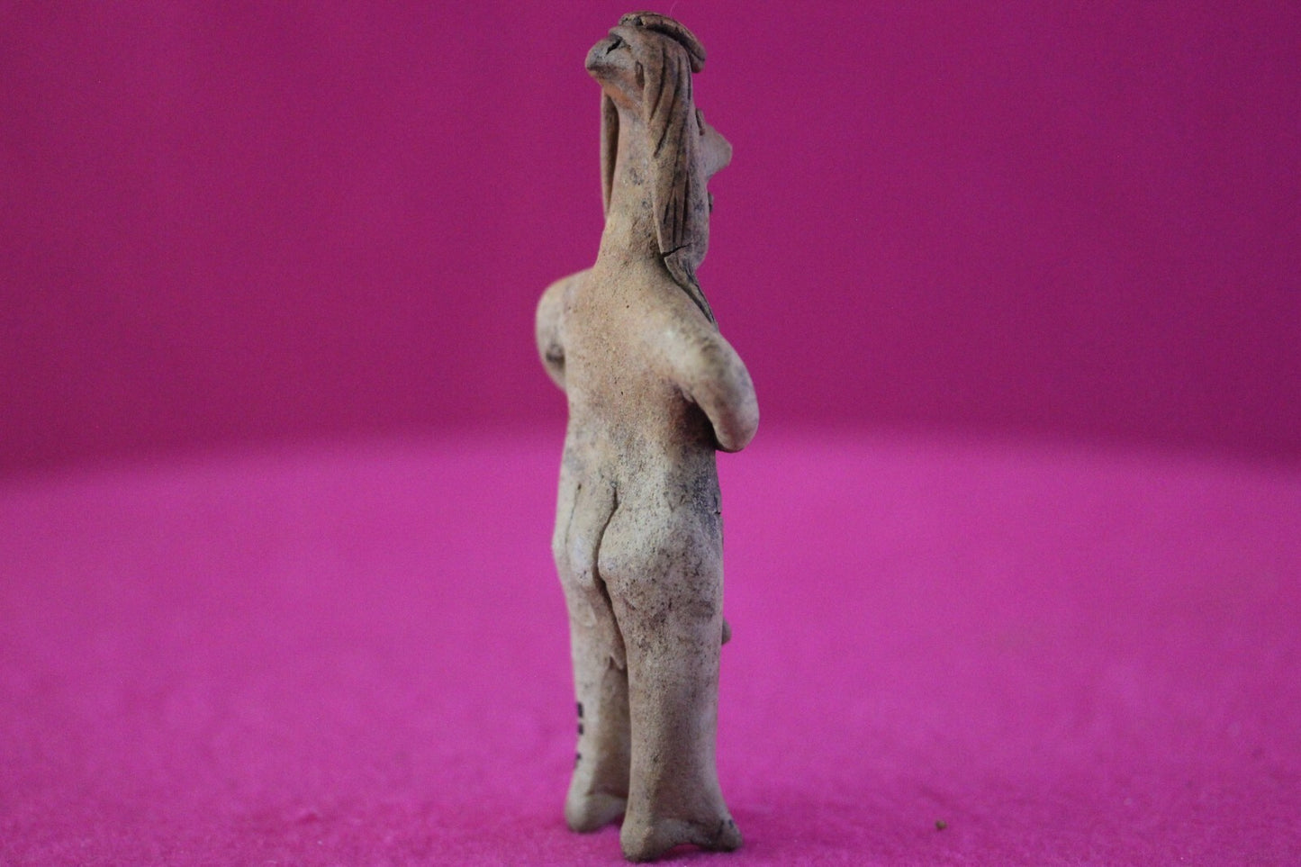 Authentic Pre Columbian Artifact Tomb Figure Colima Mexico 100 BC-250 AD COA 178