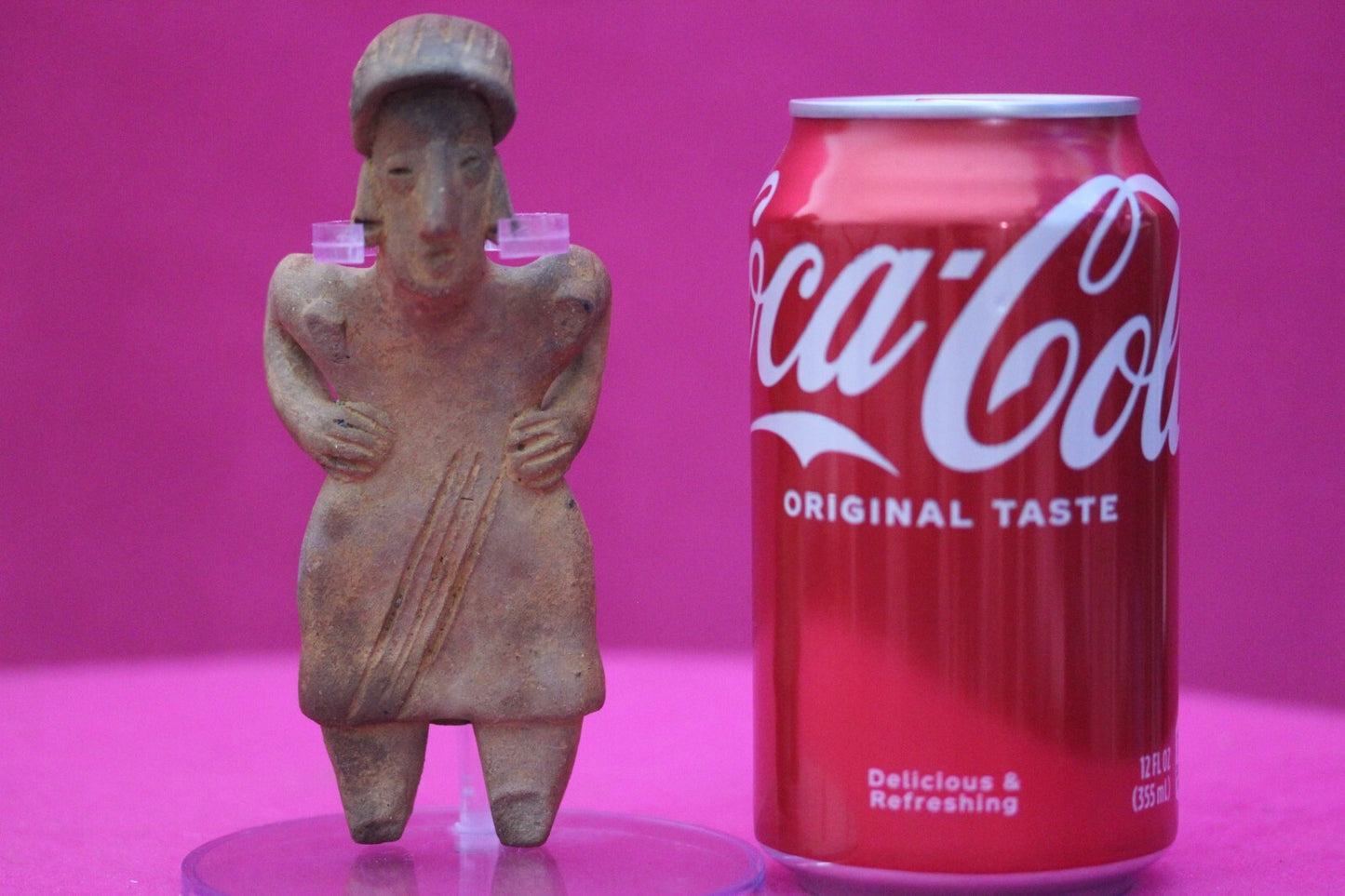 Authentic Pre Columbian Artifact Rare Grandma Tomb Figure Colima Mexico COA 150