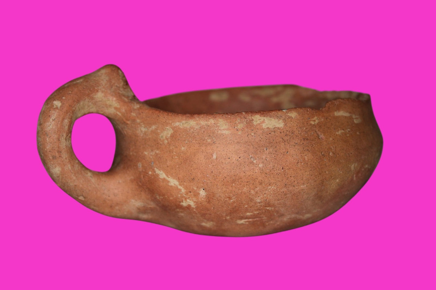 Time of Abraham Holy Land Artifact Ancient 4000 Year Old Cup  2000 BC COA J115