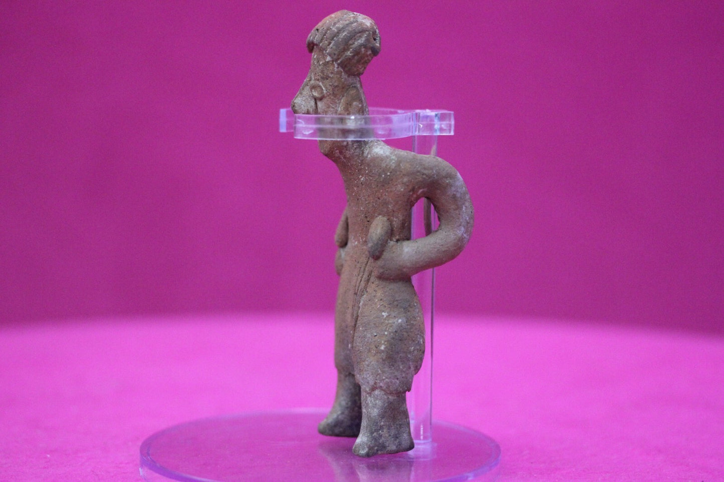 Pre Columbian Artifact Authentic Rare Grandma Tomb Figure Colima Mexico  COA 145