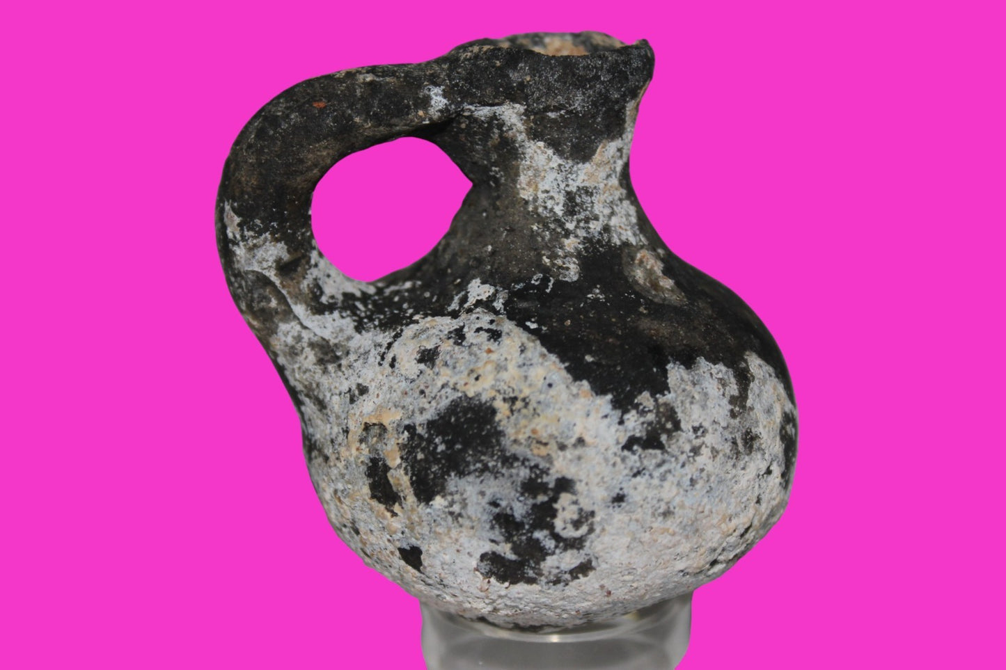 Ancient Holy Land Artifact King David Mini Jugglet Christ Home Land 1000BC COA 1