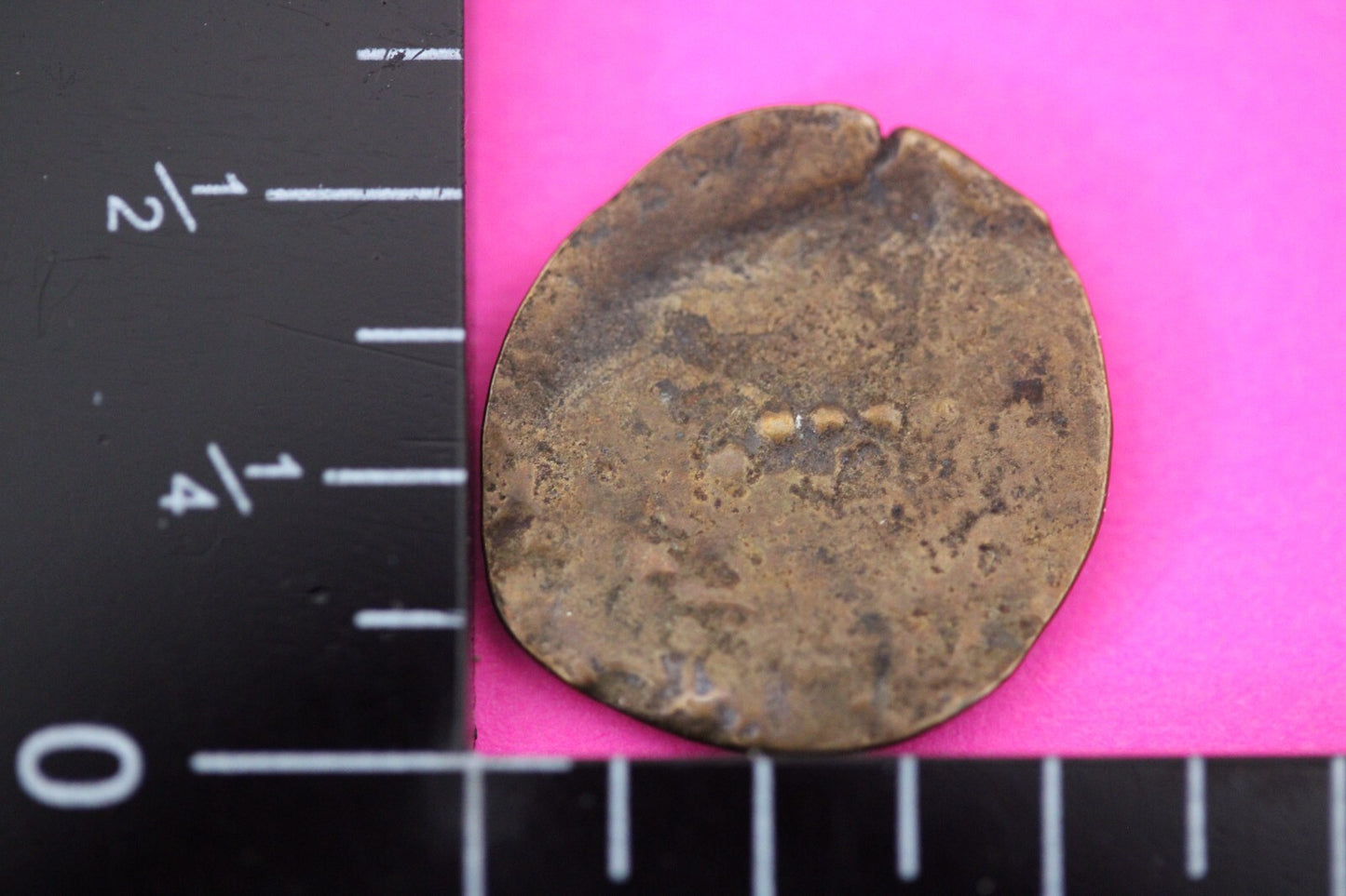 Authentic Jesus Christ Era Holy Land Widow's Mite Artifact 50 BC - 50 AD COA 002