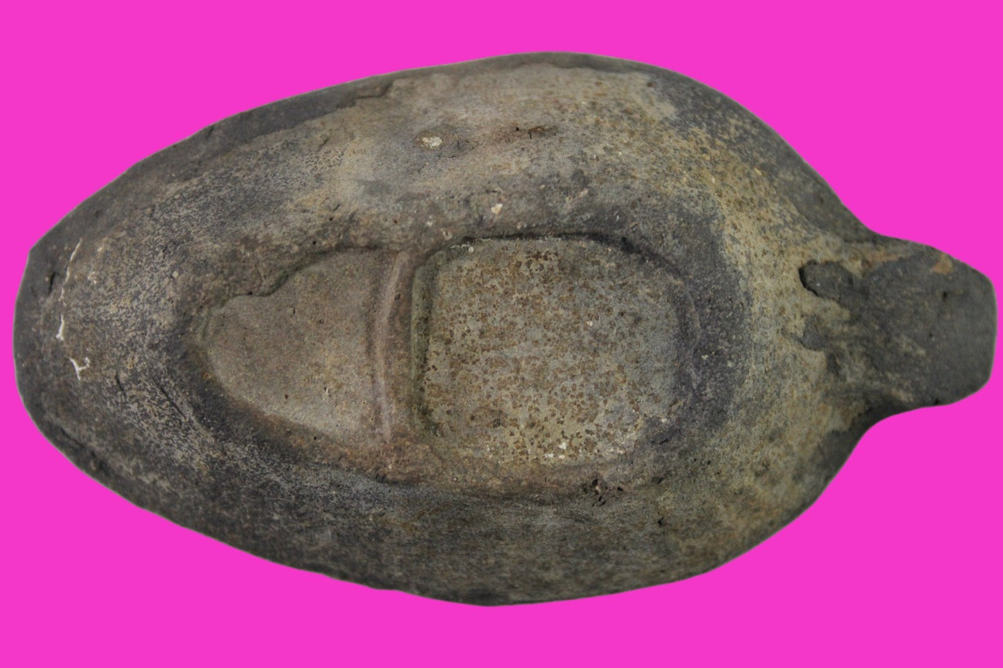 Oil Lamp Holy Land Ancient Artifact Jesus Christ Home Israel 300-600 AD COA 76