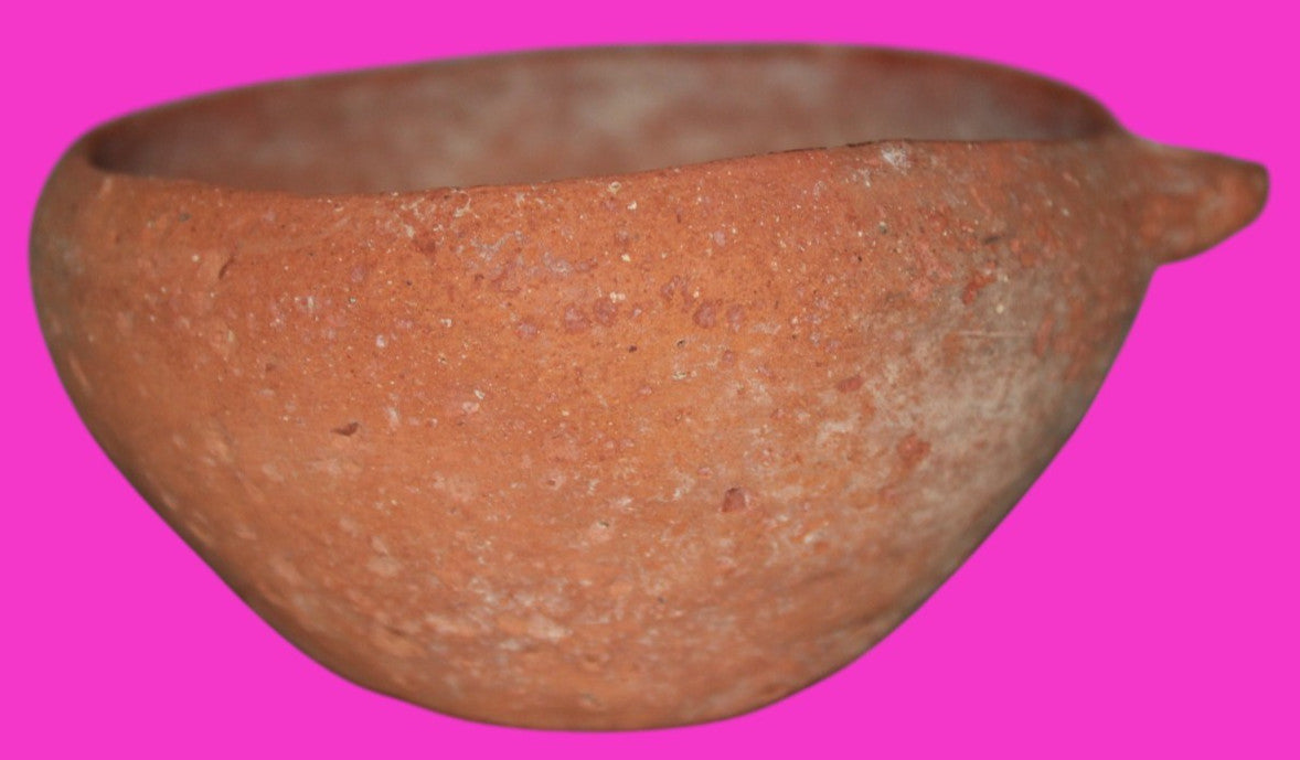 Holy Land Artifact Authentic 4000 Year Old Cup Time of Abraham 2000 BC COA J121