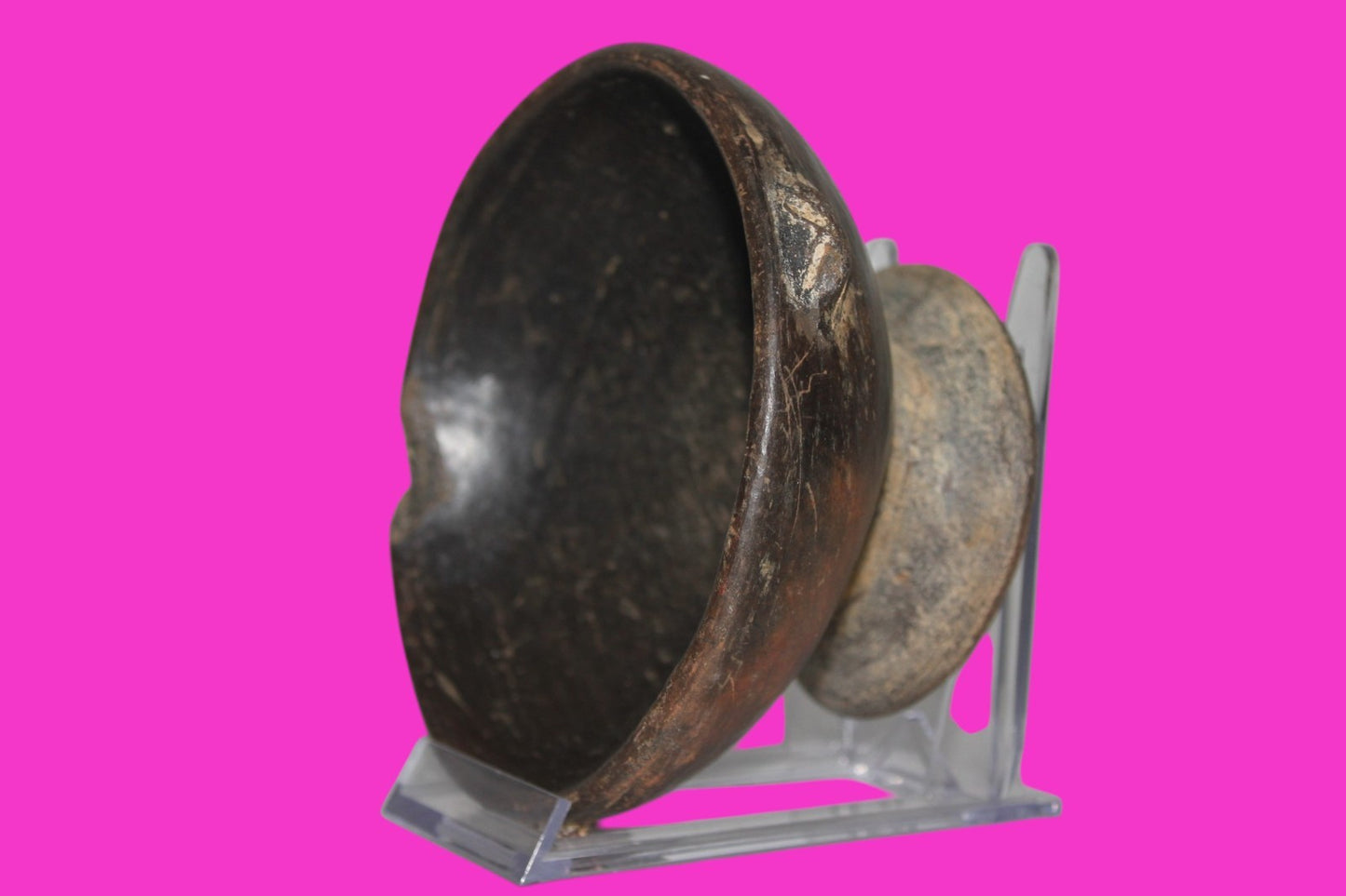 Authentic Pre Columbian Artifact Pedestal Bowl Calima Colombia 750 AD COA J63