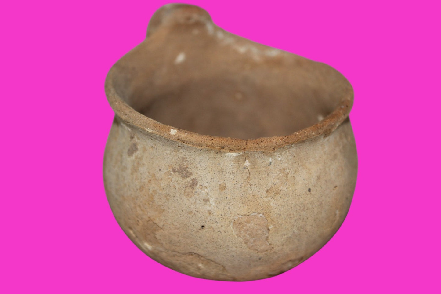 Time Of Abraham Holy Land Artifact Ancient 4000 Year Old Cup 2000 BC COA 23