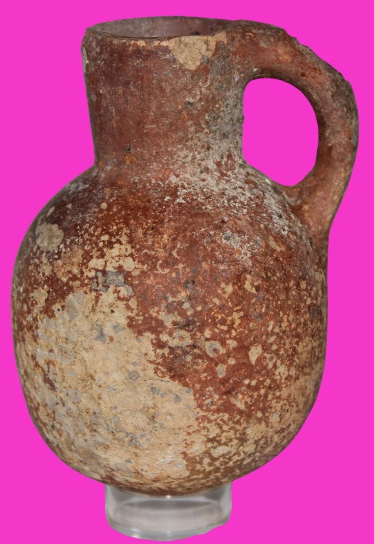 Ancient Holy Land Artifact King David Jug Land of Jesus Christ 1000 BC COA 11
