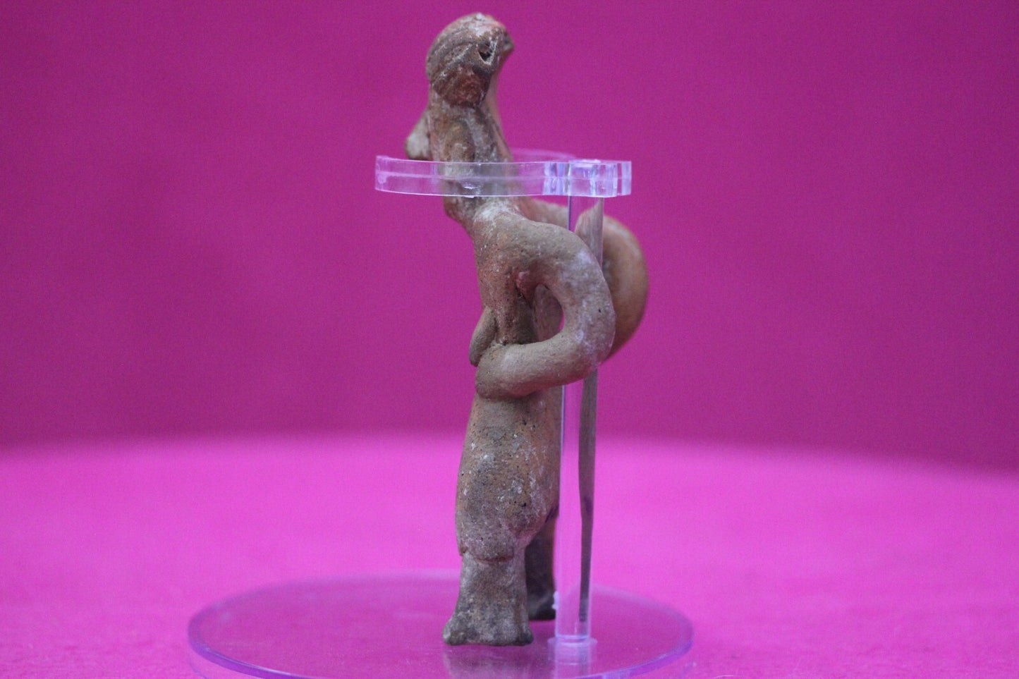 Authentic Pre Columbian Artifact Rare Grandma Tomb Figure Colima Mexico  COA 145