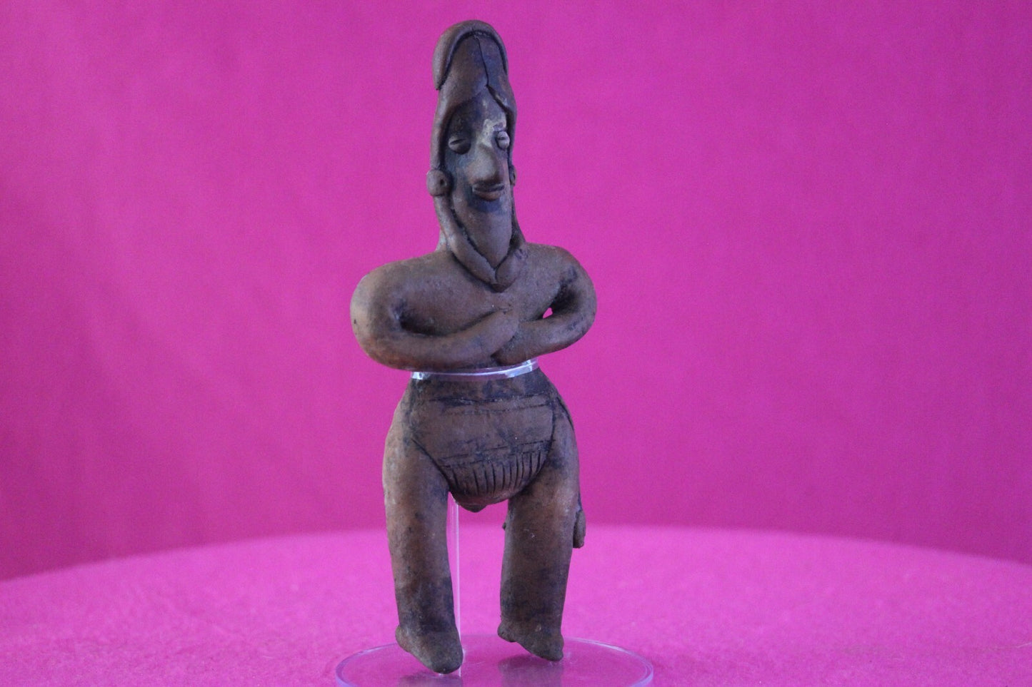 Pre Columbian Authentic Artifact Tomb Figure Colima Mexico 100 BC-250 AD COA 160