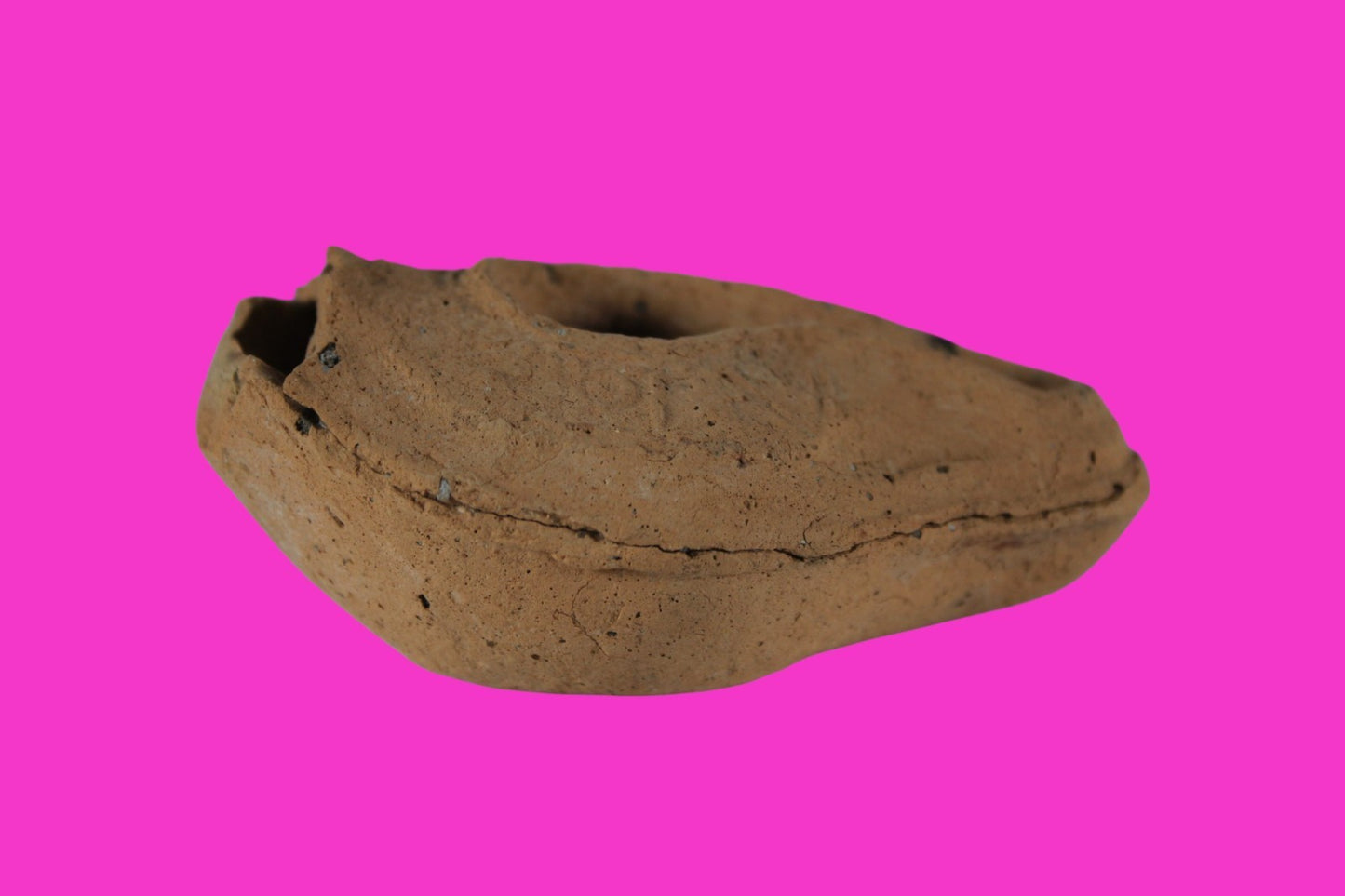 Ancient Holy Land Oil Lamp Artifact  From Jesus Christ Homeland 400-600AD COA 42