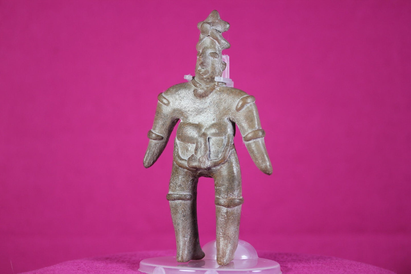 Pre Columbian Artifact Colima Figure Mexico 300BC-300AD Certified COA J23