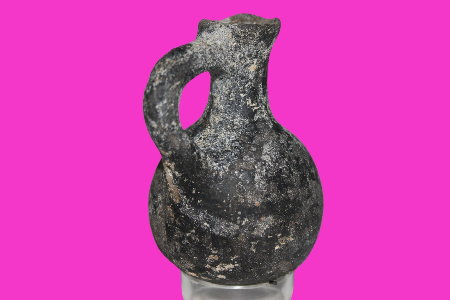 Ancient Holy Land Artifact King David Mini Jugglet Christ Home Land 1000BC COA 4