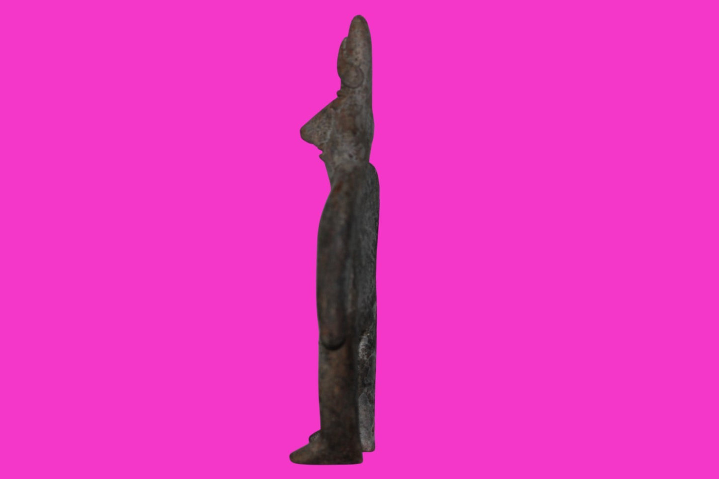 Authentic Pre Columbian Artifact Male Archaic Tomb Figure Colima Mexico COA 19
